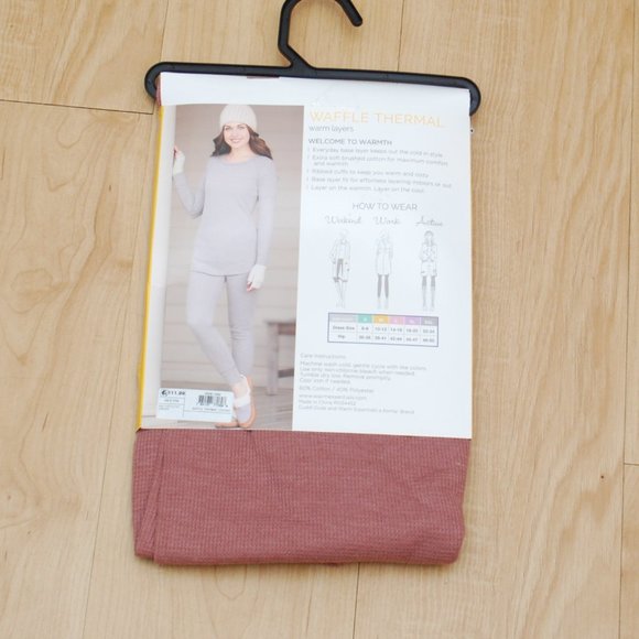 Cuddl Duds Pants & Jumpsuits Warm Essential By Cuddl Duds Womens